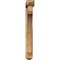 Ekena Millwork Legacy Arts and Crafts Smooth Bracket w/ Offset Brace, Western Red Cedar, 5 1/2"W x 32"D x 44"H BKT0604X32X44LEC03SWR - alternate 3